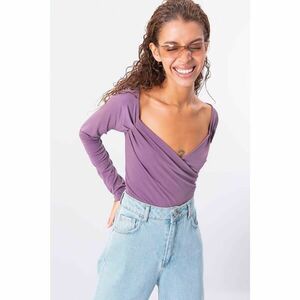 Light purple BSL long-sleeved blouse kép