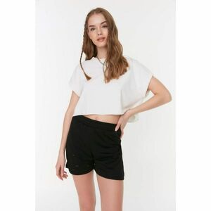 Trendyol Black Knitted Shorts & Bermuda kép