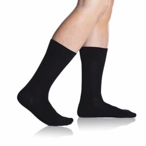 Bellinda BAMBOO COMFORT SOCKS - Classic men's socks - black kép