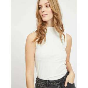 White top with stand-up collar VILA Dilana - Women kép
