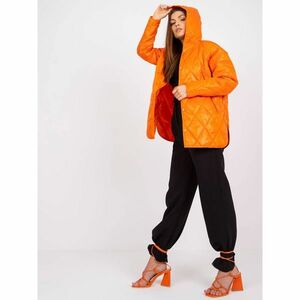 Orange women's hooded jacket from Eleanor RUE PARIS kép
