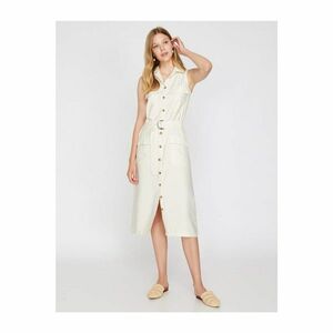 Koton Button Detailed Dress kép