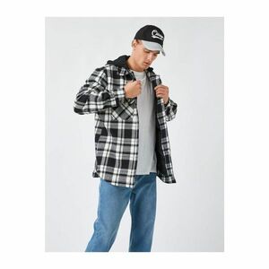 Koton Plaid Lumberjack Shirt Jacket kép