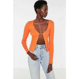 Trendyol Orange Knitwear Cardigan kép