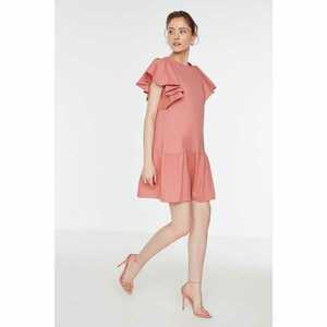 Trendyol Dried Rose Frilly Dress kép