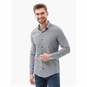 Ombre Clothing Men's shirt with long sleeves K623 kép