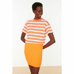 Trendyol Orange Knitted Detailed Knit Skirt kép