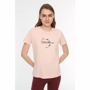 Trendyol Embroidered Basic Knitted T-Shirt kép