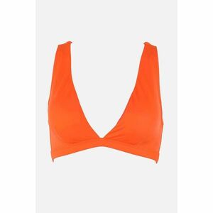 Trendyol Orange Triangle Bikini Top kép