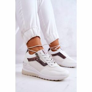 Women's Sneakers On Wedge Cross Jeans JJ2R4028C White kép