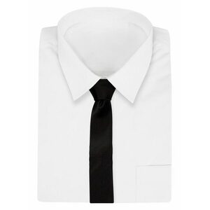Fekete elegáns nyakkendő Angelo di Monti kép