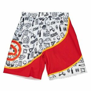 Mitchell & Ness shorts Atlanta Hawks Doodle Swingman Shorts white kép