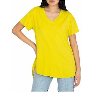 sárga-zöld póló csipkével a hátán kép