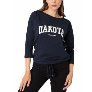 Sötétkék női póló, Dakota felirattal kép