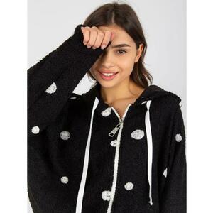 Női kapucnis pulóver AUBRI fekete kép