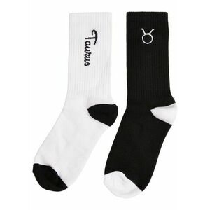 Mr. Tee Zodiac Socks 2-Pack black/white taurus kép