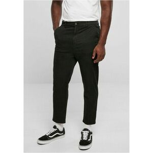 Urban Classics Cropped Chino Pants black kép