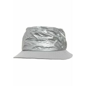 Urban Classics Crinkled Paper Bucket Hat silver kép