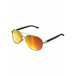 Urban Classics Sunglasses Mumbo Mirror gold/orange kép