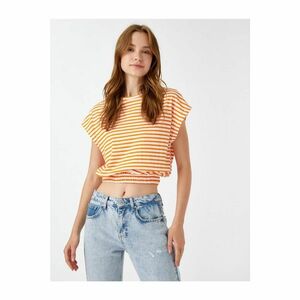 Koton Striped T-Shirt Cotton kép