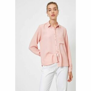 Koton Women's Pink Classic Collar Shirt kép