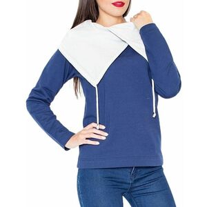 Női kék pulóver kép