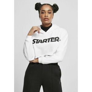 Ladies Starter Cropped Hoody white kép