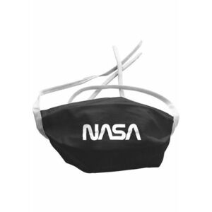 Mr. Tee NASA Face Mask 2-Pack black kép