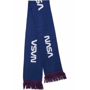Mr. Tee NASA Scarf Knitted blue/red/wht kép