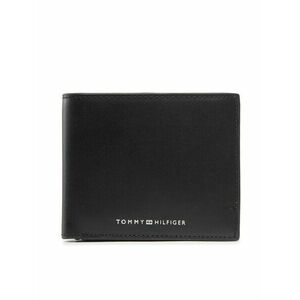 Tommy Hilfiger Nagyméretű férfi pénztárca Th Modern Leather Cc Flap&Coin AM0AM10619 Fekete kép