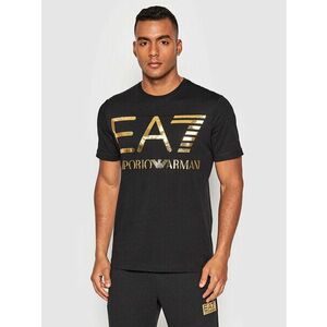 EA7 Emporio Armani Póló 6LPT24 PJ7CZ 0208 Fekete Regular Fit kép