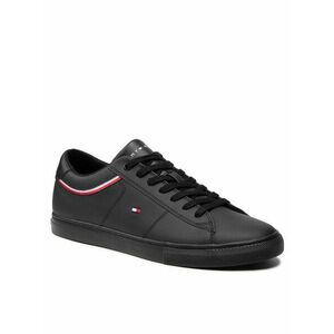 Tommy Hilfiger Sportcipő Essential Leather Sneaker Detail FM0FM03887 Fekete kép