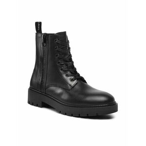 Calvin Klein Jeans Bakancs Combat Mid Laceup Boot W Zip YM0YM00262 Fekete kép