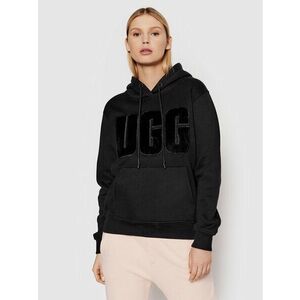 Ugg Pulóver Rey Fuzzy Logo 1121385 Fekete Relaxed Fit kép