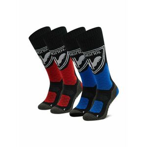 Rossignol 2 pár hosszú szárú unisex zokni Thermotech 2P RLKMX14 Fekete kép