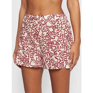 Calvin Klein Underwear Rövid pizsama nadrág 000QS6851E Bordó Regular Fit kép
