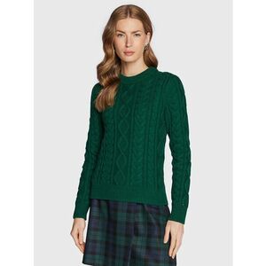 Tommy Hilfiger Sweater WW0WW36989 Zöld Regular Fit kép