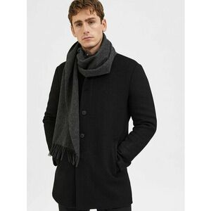 Selected Homme Gyapjú kabát Floyd 16086973 Fekete Regular Fit kép