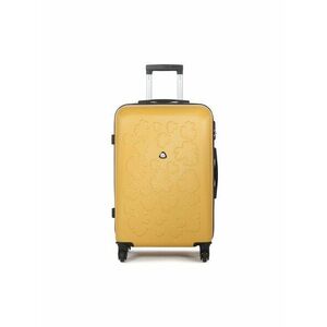 Semi Line Közepes keményfedelű bőrönd T5546-4 Sárga kép