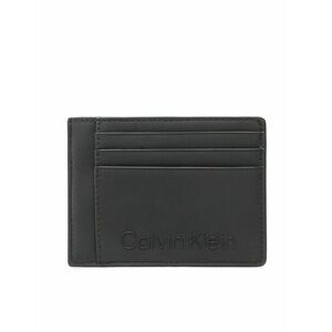 Calvin Klein Bankkártya tartó Rubberized Id Cardholder K50K509602 Fekete kép