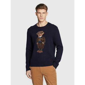 Polo Ralph Lauren Sweater 710876521 Sötétkék Regular Fit kép