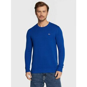 Tommy Jeans Sweater Essential DM0DM11856 Kék Regular Fit kép