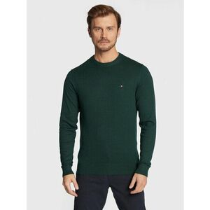 Tommy Hilfiger Sweater MW0MW28046 Zöld Regular Fit kép