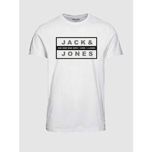 Jack&Jones Póló Storm 12221191 Fehér Regular Fit kép