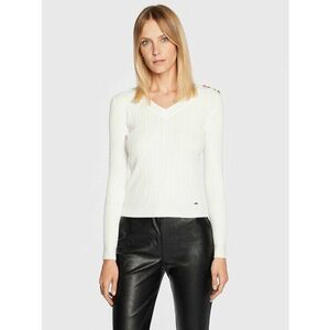 Fracomina Sweater FS22WT7004K50401 Fehér Slim Fit kép