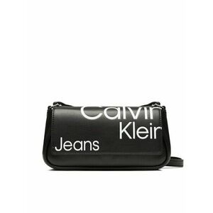 Calvin Klein Jeans Táska Sleek Flap Conv Sb20 Aop K60K610062 Fekete kép