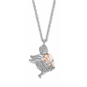 Engelsrufer Engelsrufer Gyönyörű ezüst bicolor nyaklánc angyallal ERN-ANGEL-HWBIR (lánc, medál) kép