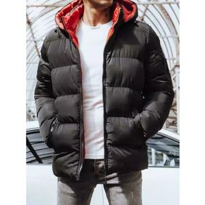 Férfi megfordítható téli kabát TOBIAS fekete kép