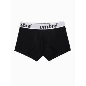 Ombre Clothing Stílusos fekete fehér boxeralsó U283 kép