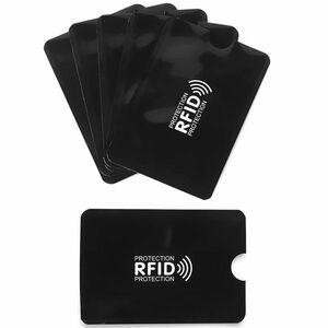 RFID Bankkártya védőtok-Fekete KP22544 kép
